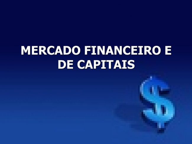 MERCADO FINANCEIRO E DE CAPITAIS